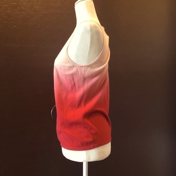 COPY - Josephine Chaus small peach to cinnamon ombré top - Picture 10 of 10